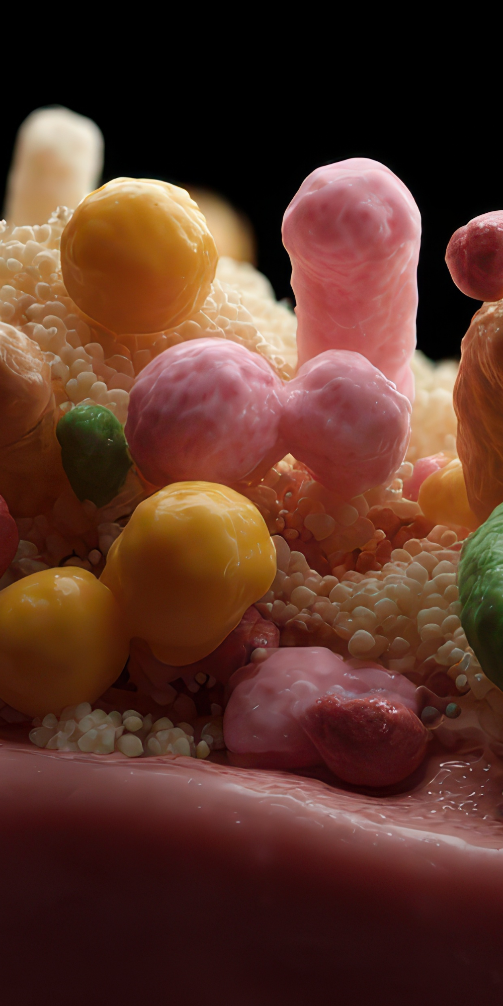Oral biofilms.