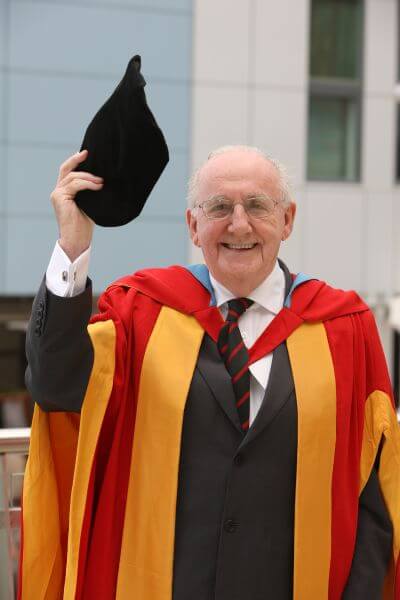 Don Whitley Receiving his Honorary Degree