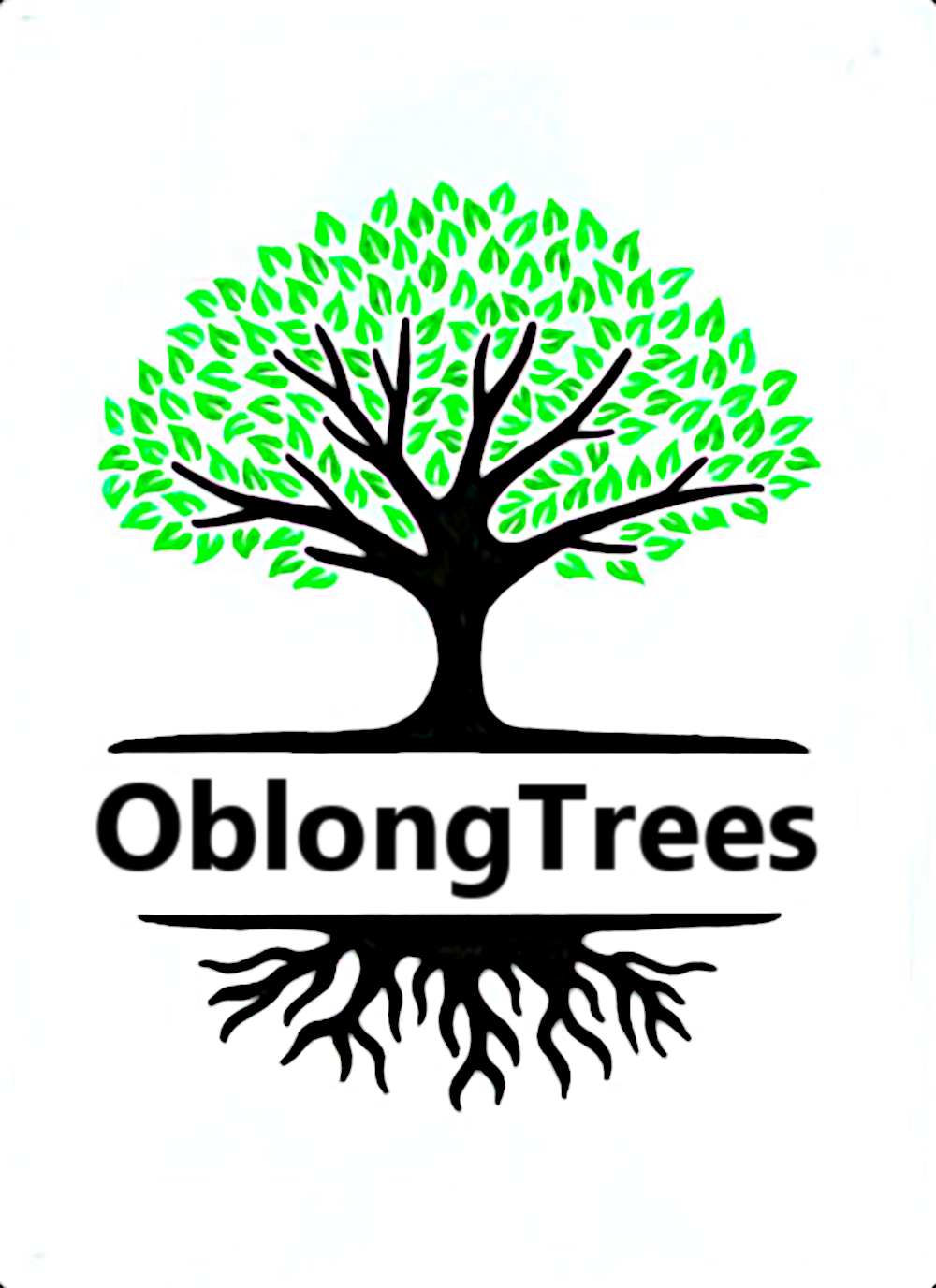 oblong trees logo