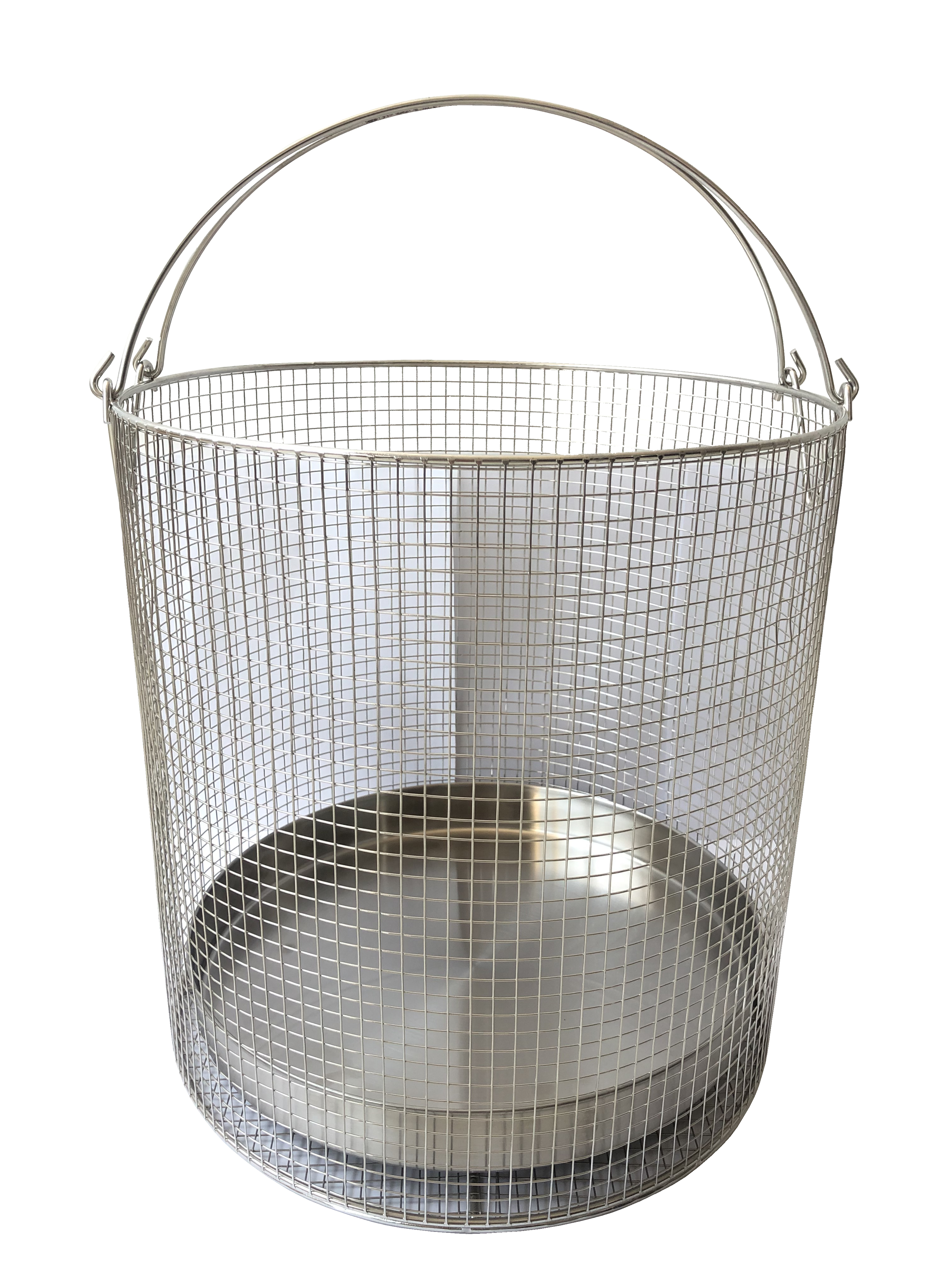 Wire autoclave basket