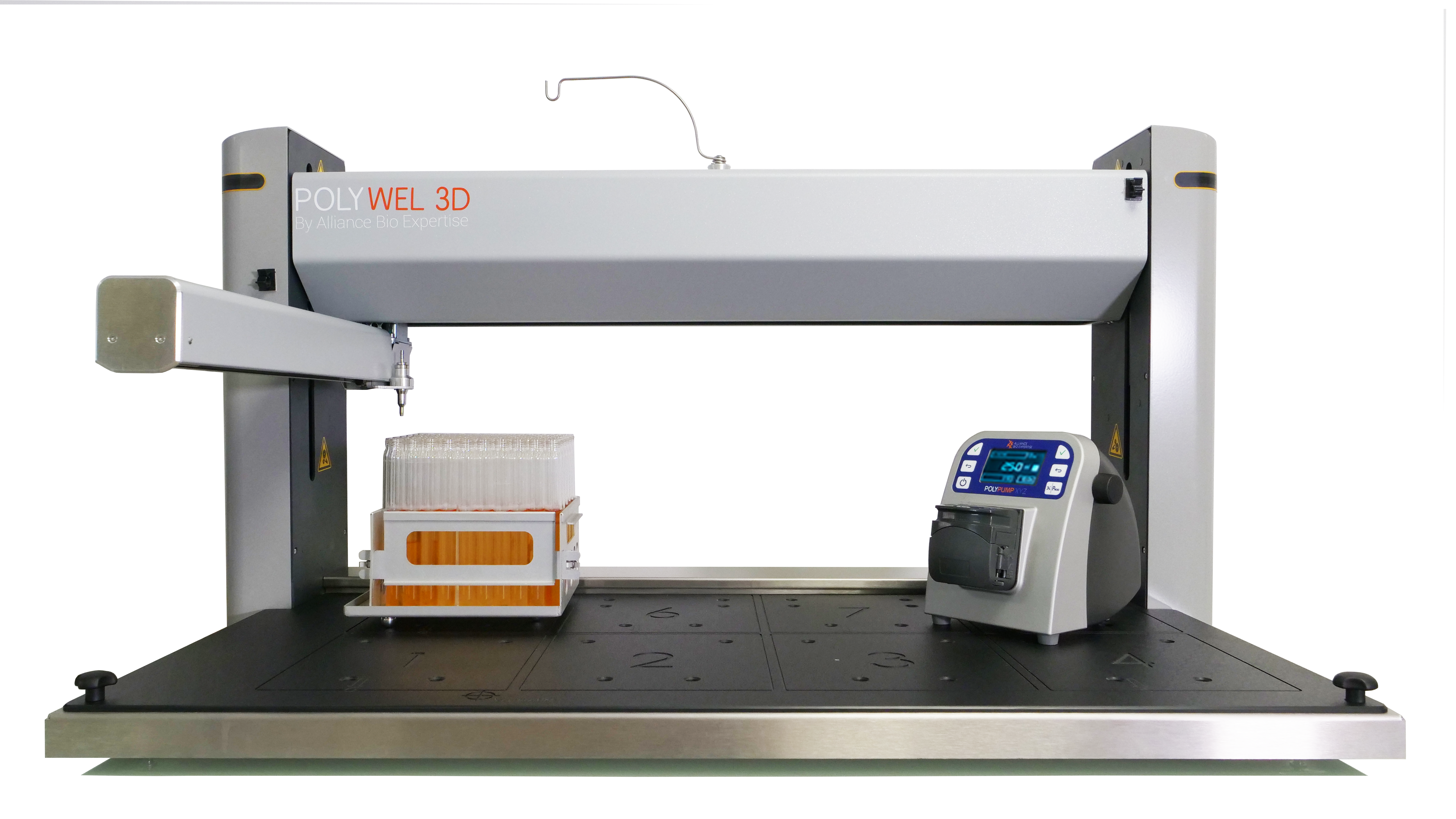 POLYWEL 3D is a true walk-away dispensing system