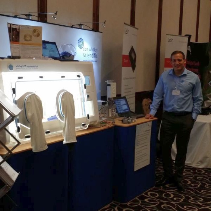 Don Whitley Scientific exhibit at TCES 2015
