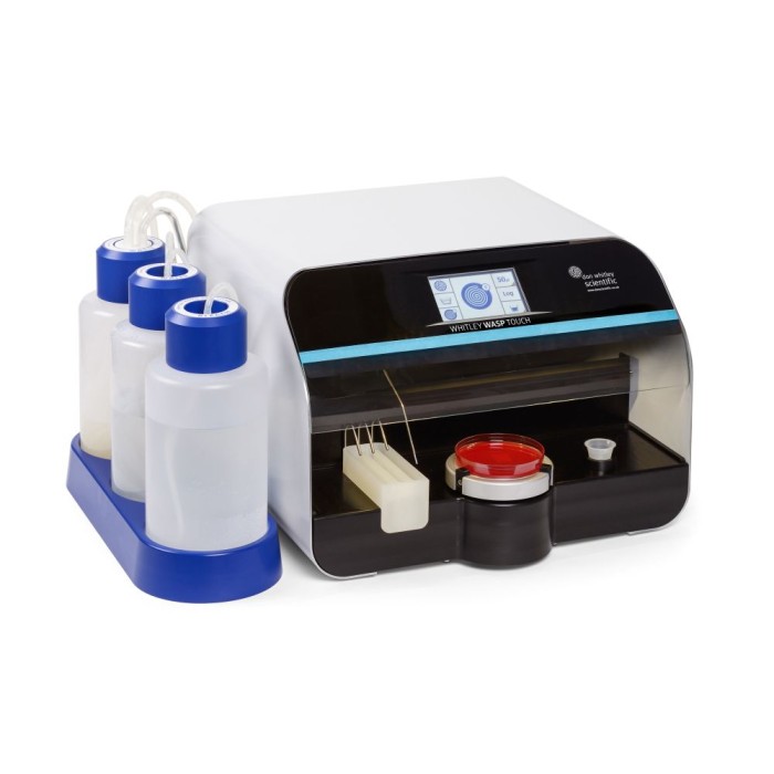 Touchscreen spiral plater launched at international trade fair