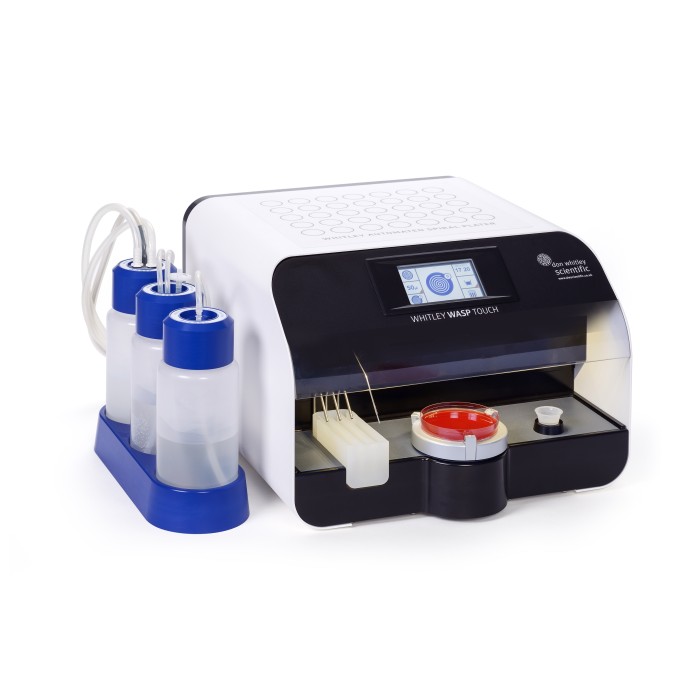 Faster and more precise results with the WASP Touch spiral plater