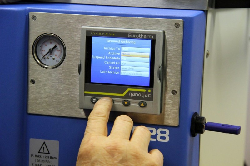 Nanodac Chart Recorder