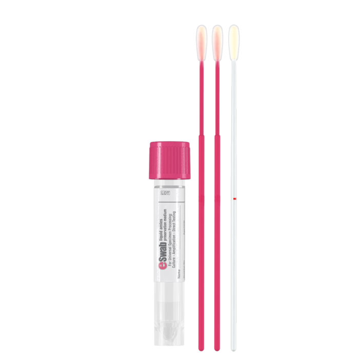 MRSA eSwab® Kit with Three Flocked Swabs Sample Collection Devices